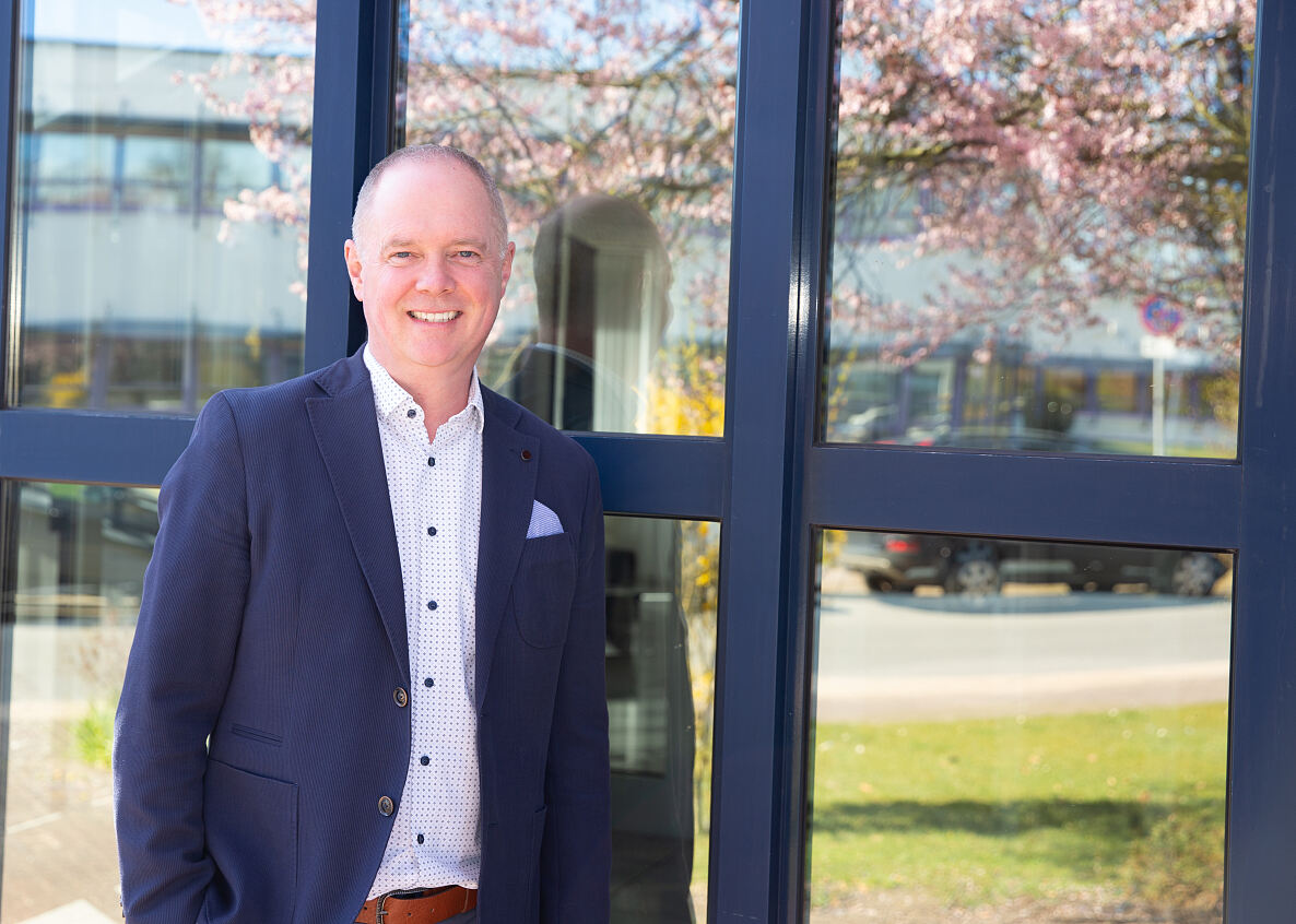 Geschäftsführer Stephen Howell. 